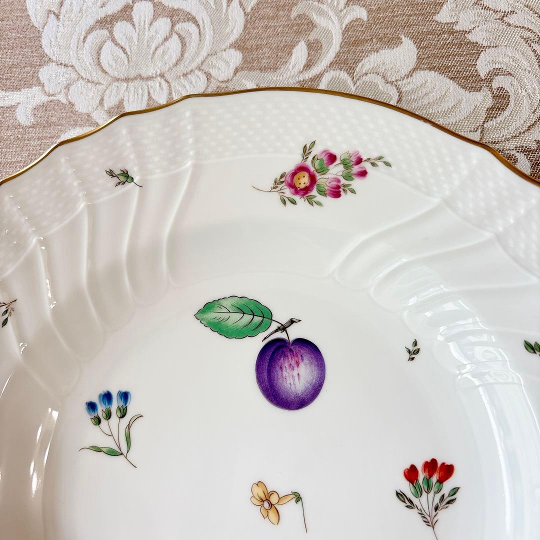 希少品❤️ジノリ❤️ペルージャ❤️リムスープ皿 23.5cm ペア