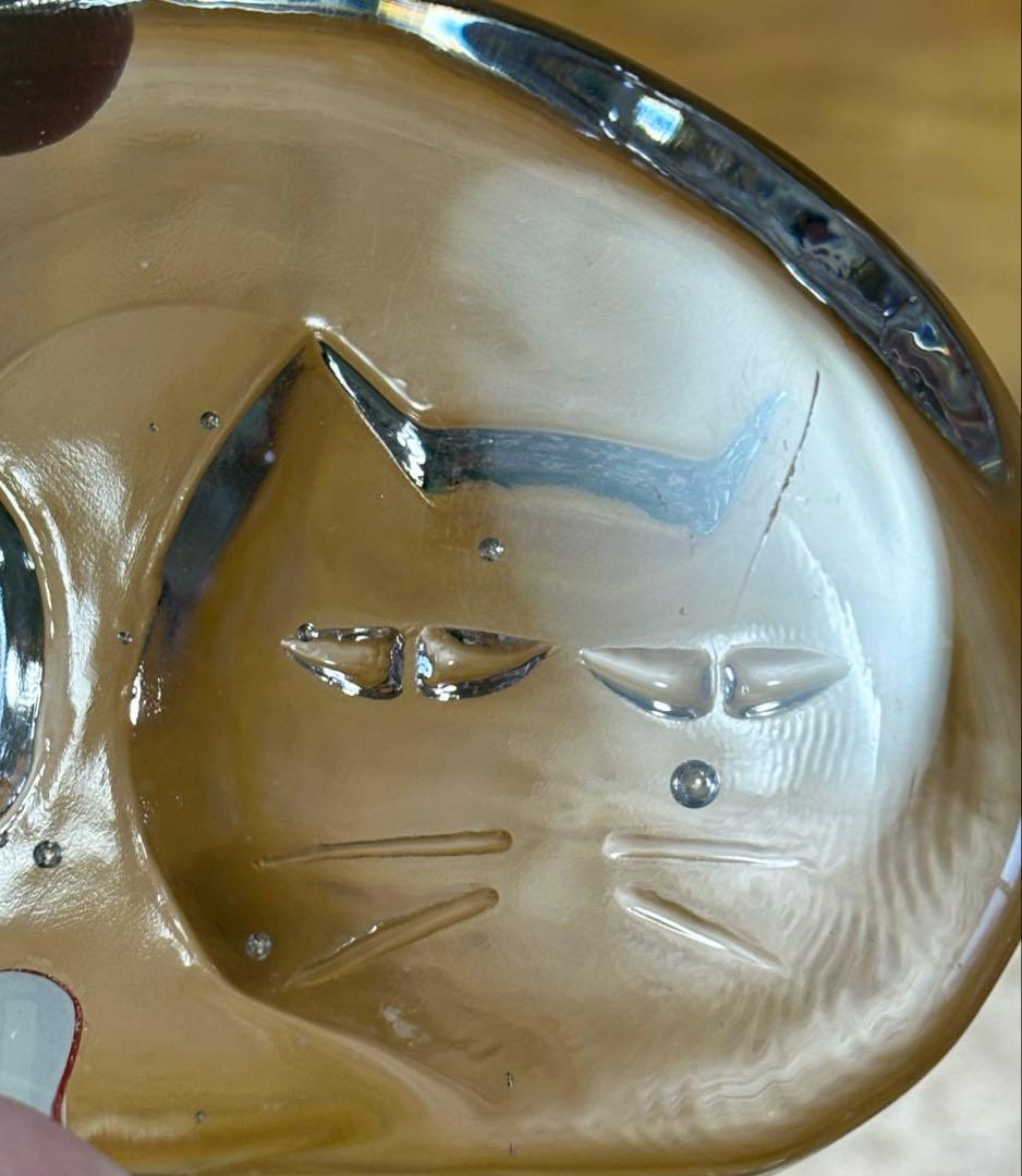 iittala ヨルマ・ヴェンノラ Kissa ネコのガラスカード - メルカリ