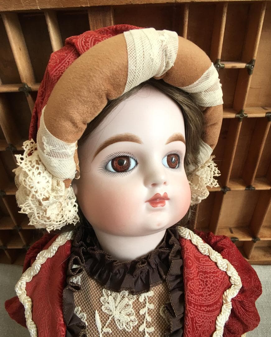 ビスクドール (8/29-F11G-60) 約60cm リプロ 作家様モノです。