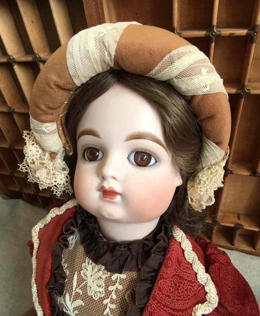 ビスクドール (8/29-F11G-60) 約60cm リプロ 作家様モノです。