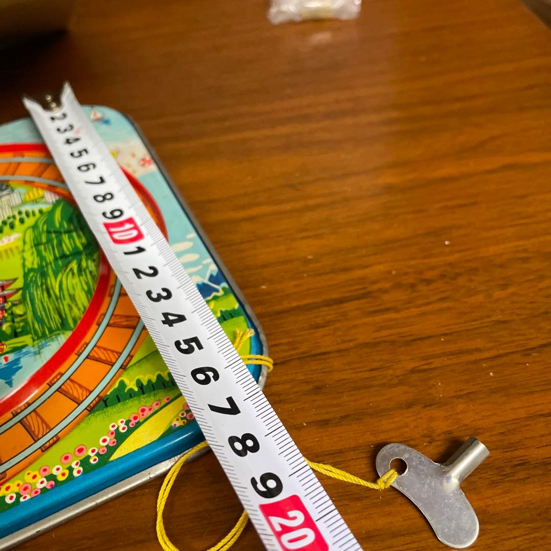 大きいです 昭和レトロ ト プレ ゼンマイ新幹線 箱付き 箱傷みあります