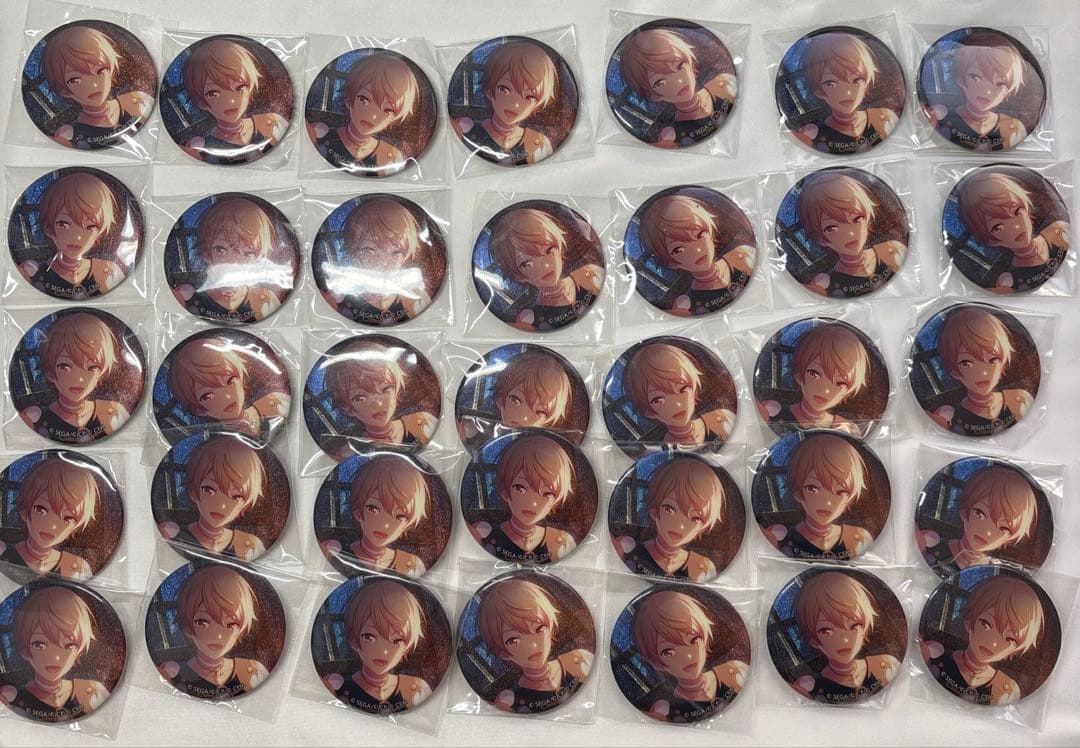 D プロセカ 天馬司 グリッター 缶バッジ 35個セット プロセカ」より「グリッター缶バッジ イベントイラストコレクション