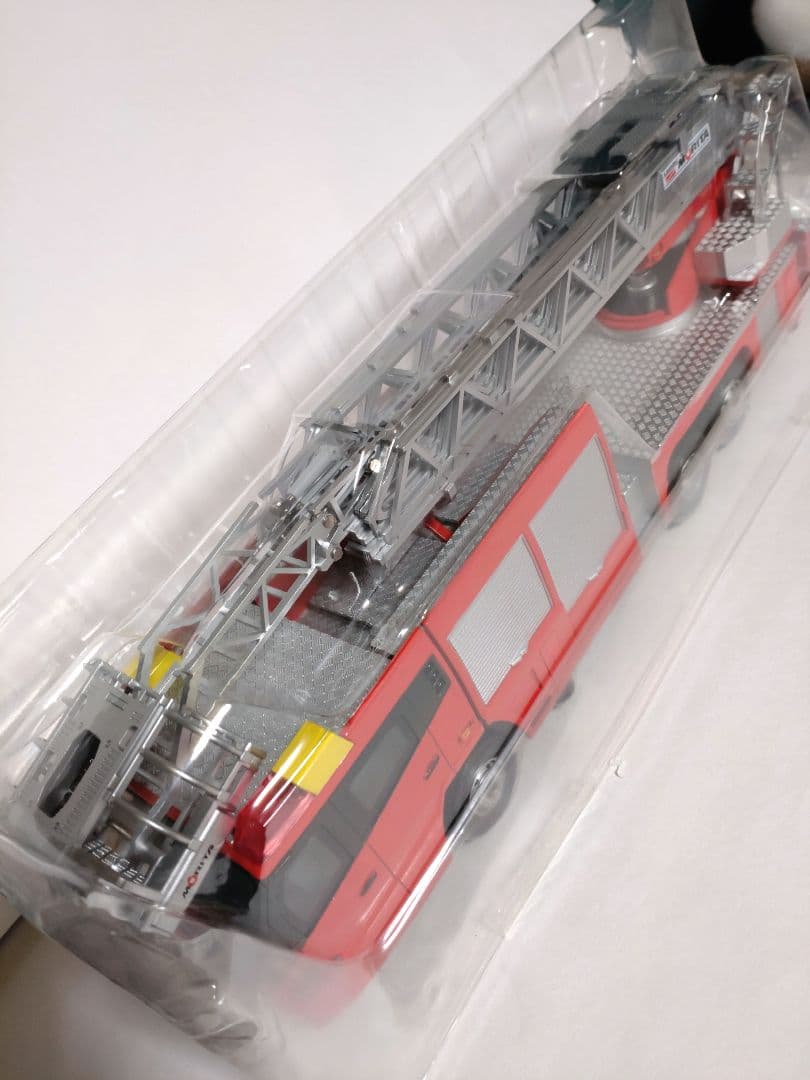 消防車❗モリタ□先端屈折式はしご付きスーパージャイロラダー□新品未