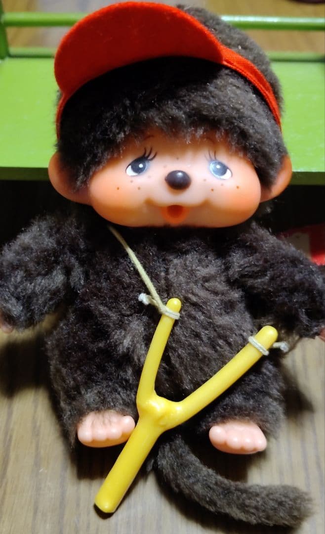 希少品 ビンテージ マイチッチ 当時物 ベンチ ふた子のモンチッチ