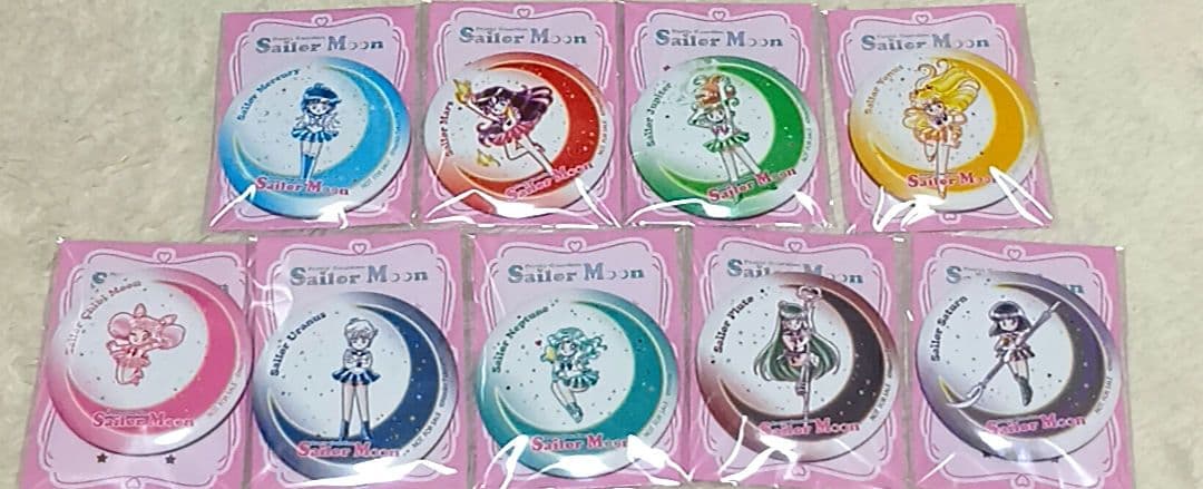 1999セーラームーン　缶ミラー　セブンイレブン限定　セミコンプ セブンイレブン限定 美少女戦士セーラームーン 缶ミラー 全10種 セブン