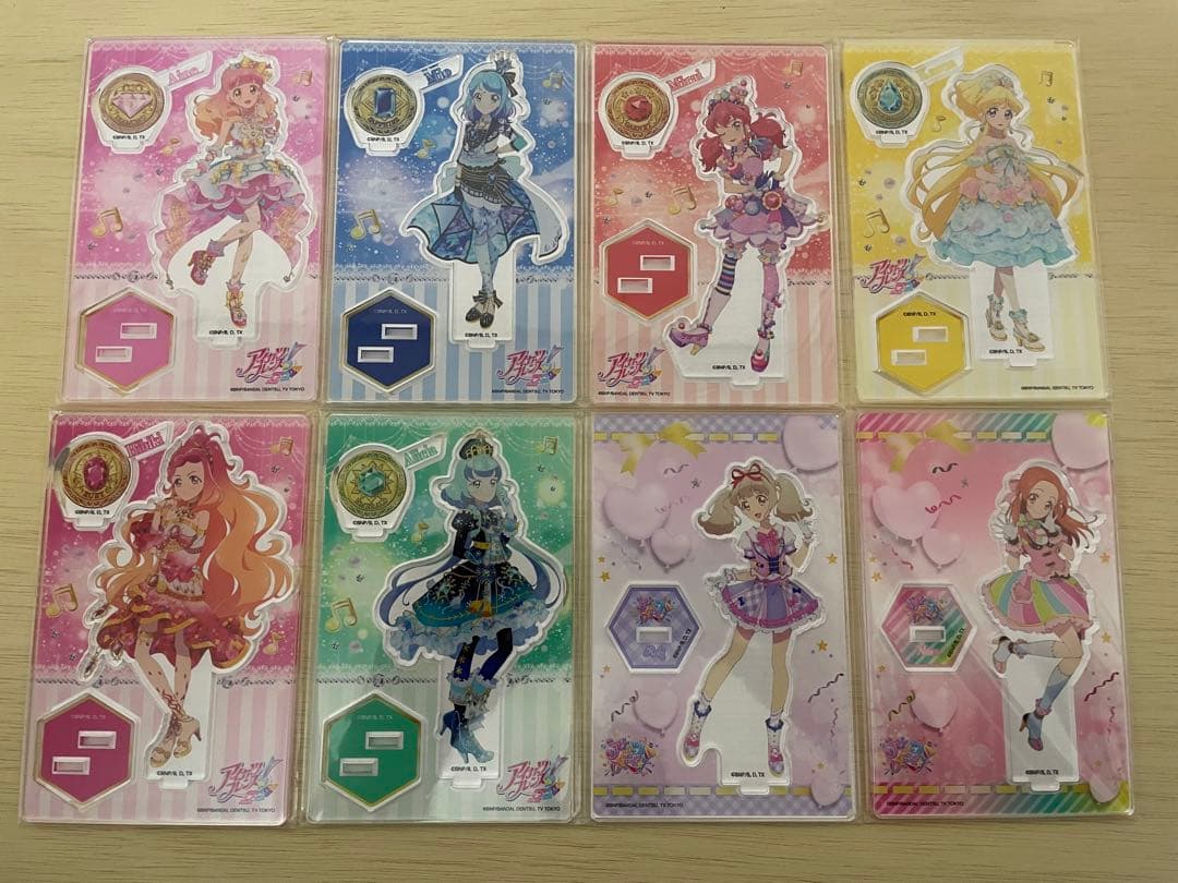 アイカツフレンズ アクリルスタンド 8種 AIKATSU!STYLE for Lady アイカツフレンズ！アクリルスタンド Aikatsu