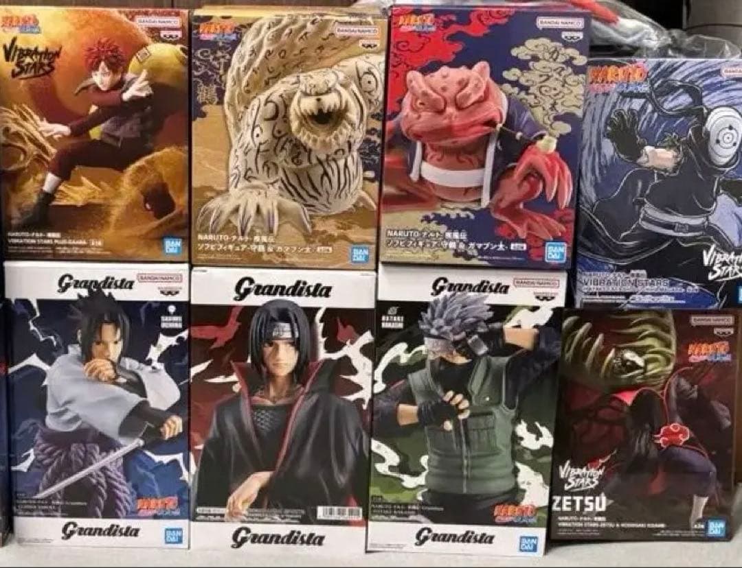 NARUTO ナルト フィギュア 8点セット NARUTO ナルト疾風伝 Memorable
