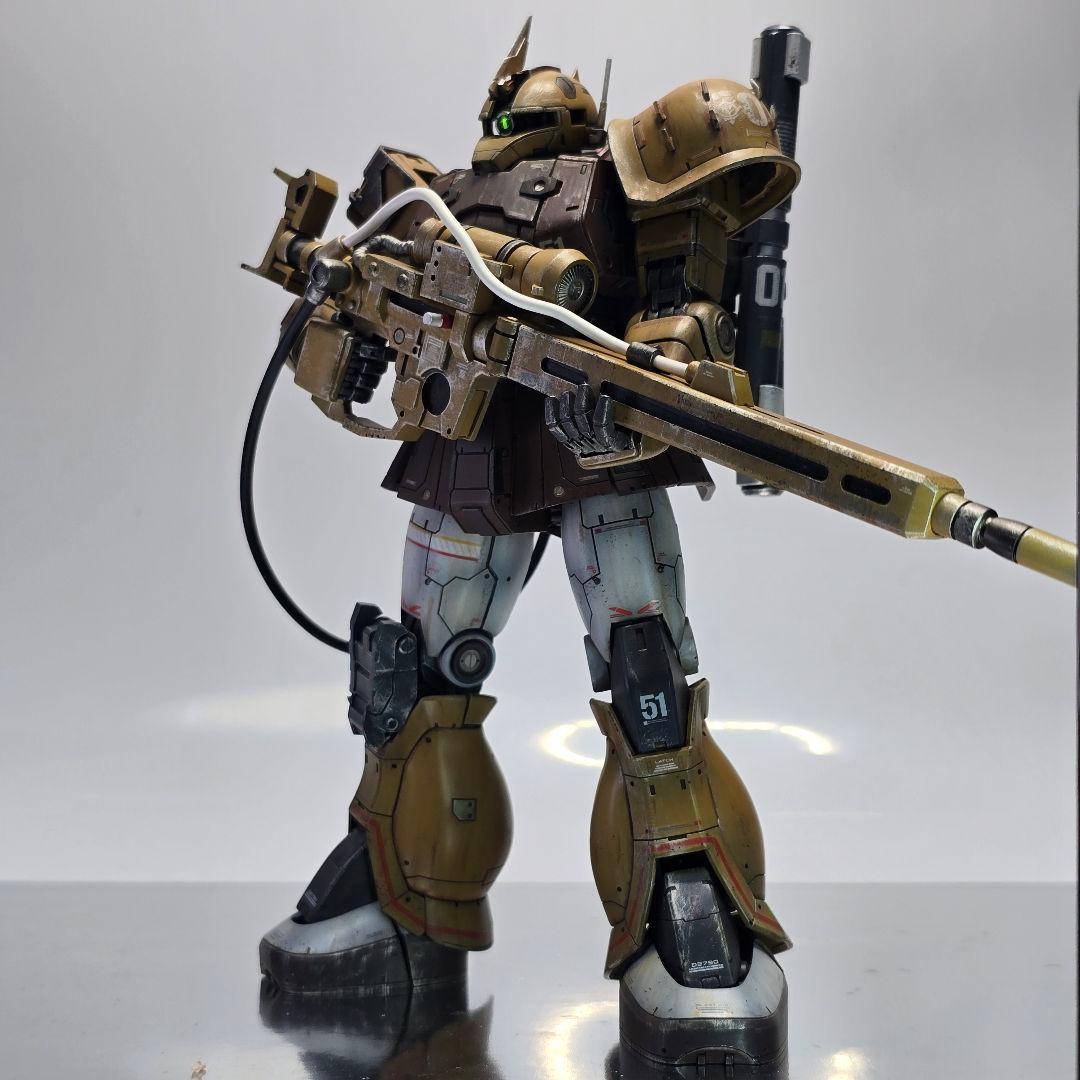 MG ザクⅠスナイパー　塗装済み完成品 Mgザクスナイパー｜Niwasetakaさんのガンプラ作品｜GUNSTA（ガンスタ）