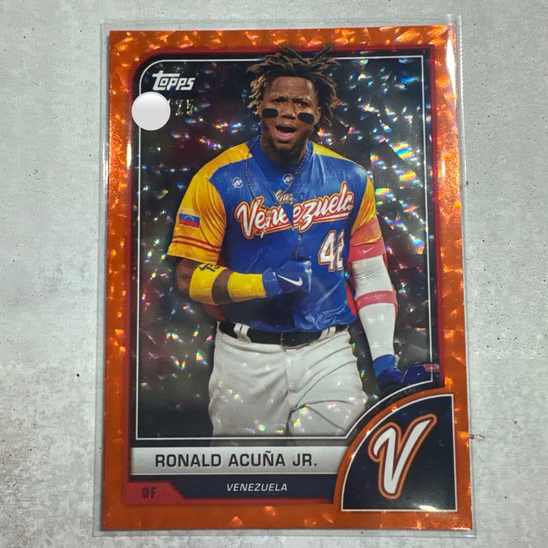 ロナルド・アクーニャJr. 25枚限定 Topps WBC 2023 - メルカリ