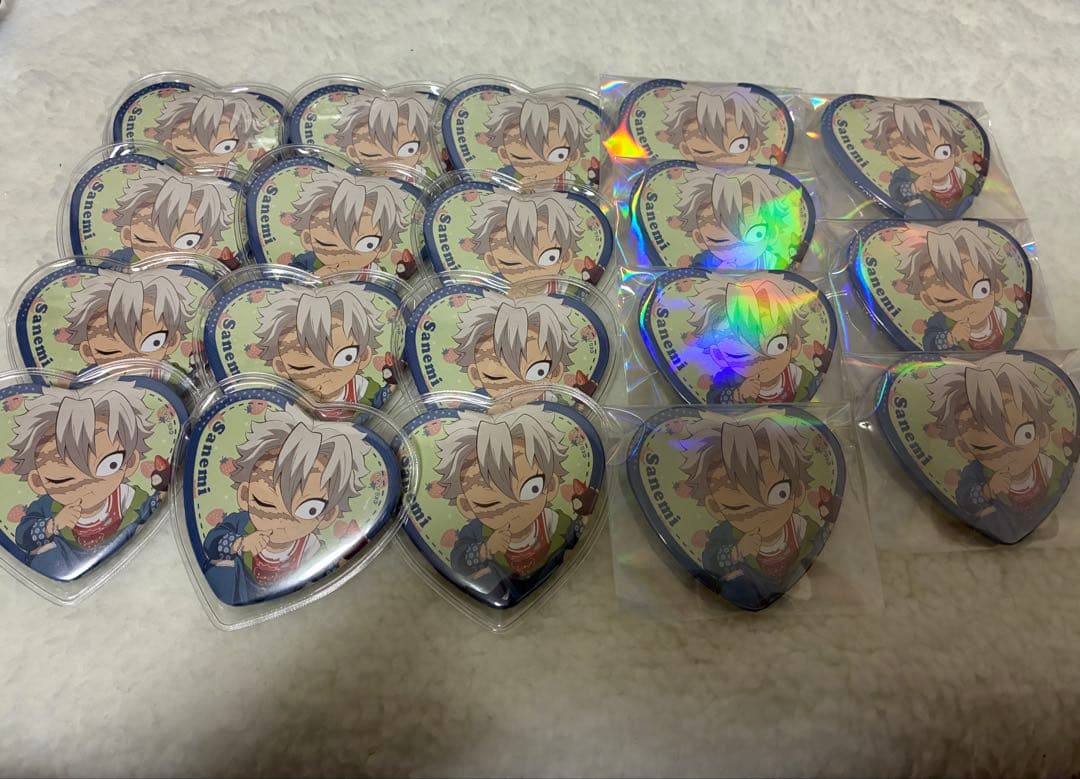 不死川実弥 ストロベリーフェスティバル 缶バッジ 19点 鬼滅の刃 螺鈿風シリーズ 缶バッジ Vol.4 不死川実弥 | 4571653541432