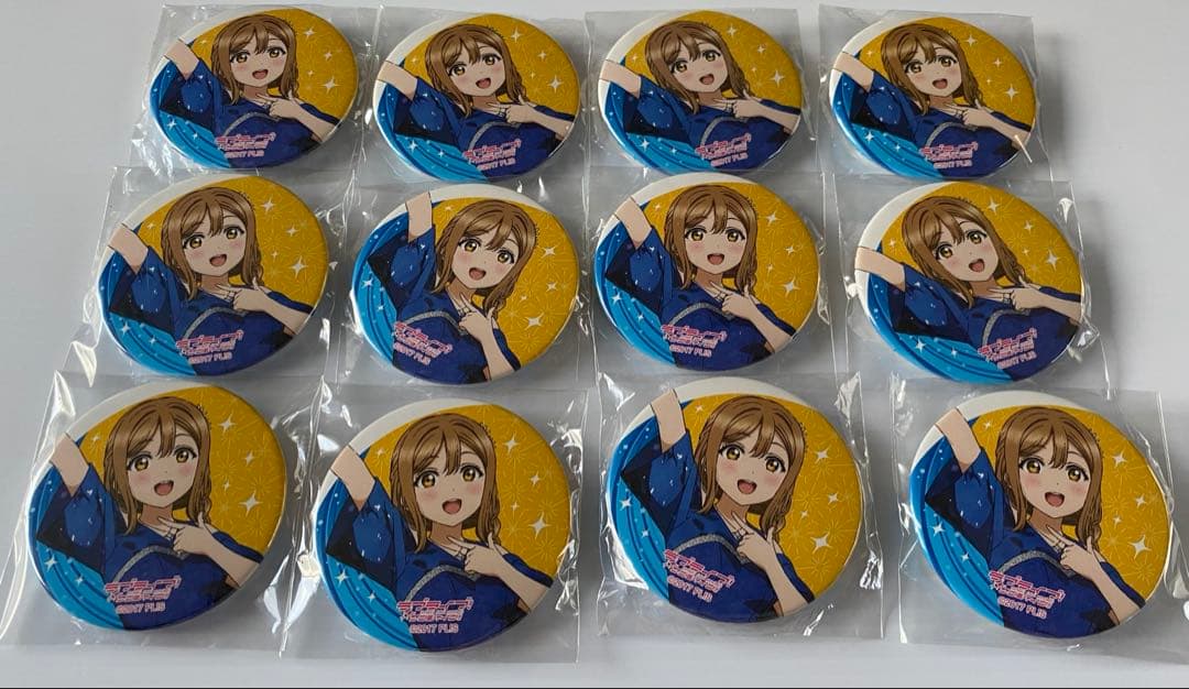 ラブライブサンシャイン　国木田花丸　缶バッジ　finale ガチャ　Aqours 小原鞠莉 Aqours ラブライブ サンシャイン 缶バッジ Finale ガチャ 国