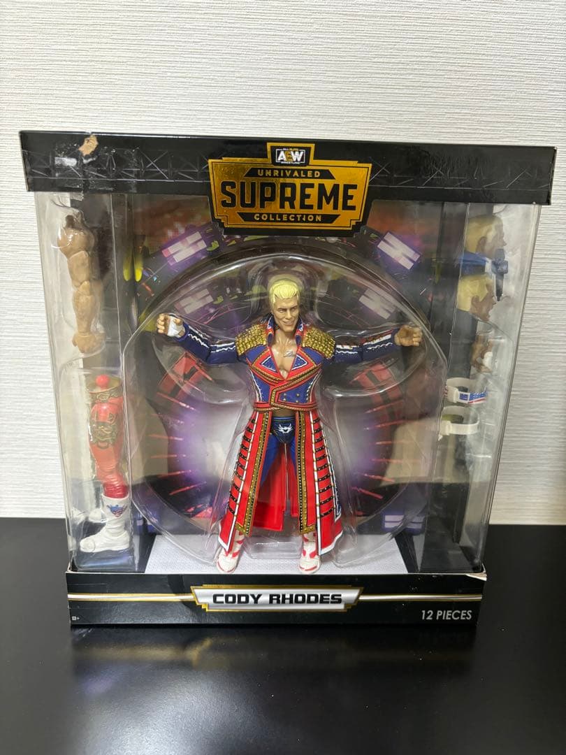 AEW Supreme Cody Rhodes コーディー・ローデズ AEW SUPREME COLLECTION CODY RHODES!! Unboxing & Review - YouTube