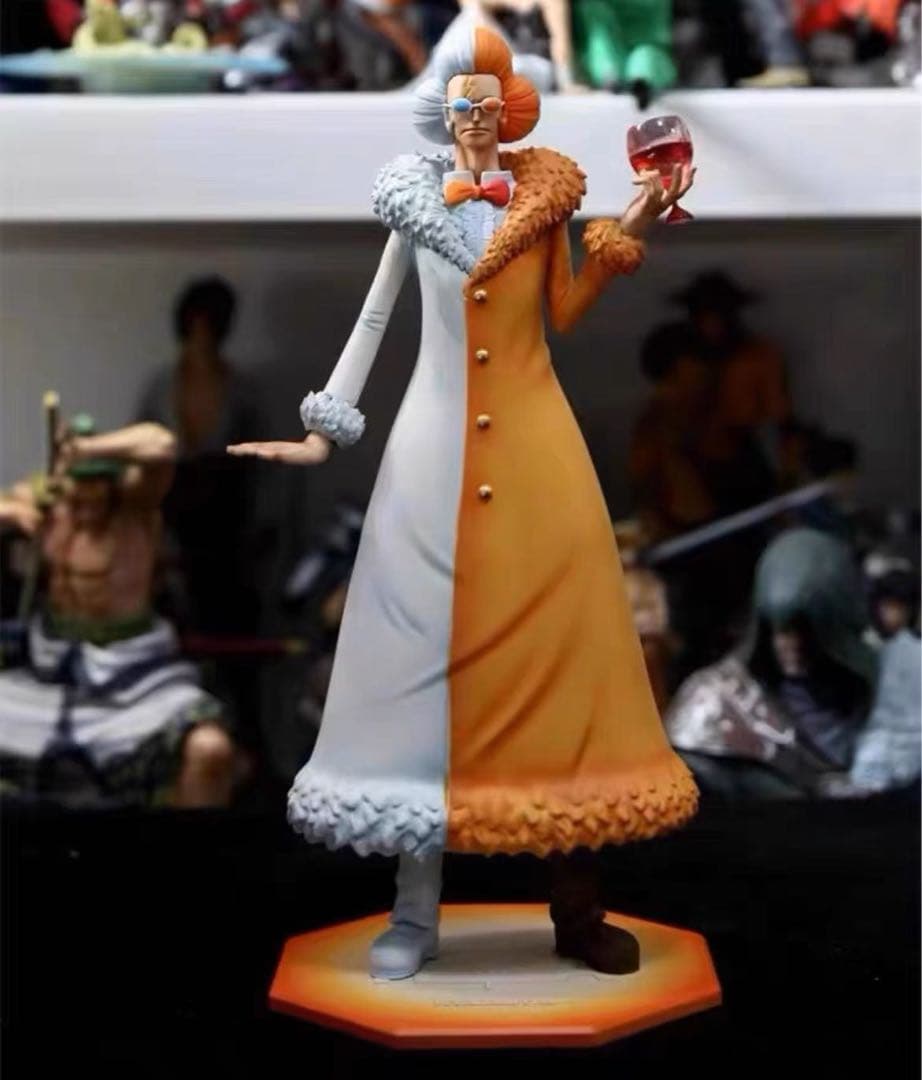 ワンピース カルマ マクガイ 2体 ガレージキット ガレキ スタチュー①