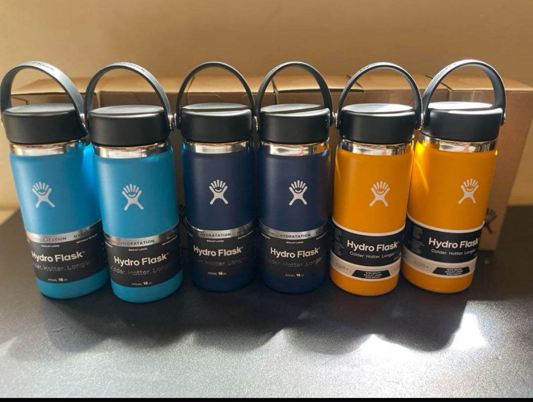 Hydro Flask 4個せット カラー選択可 ハイドロフラスク 新品未開封 HYDRO FLASK（ハイドロフラスク） 正規品 インシュレイテッド