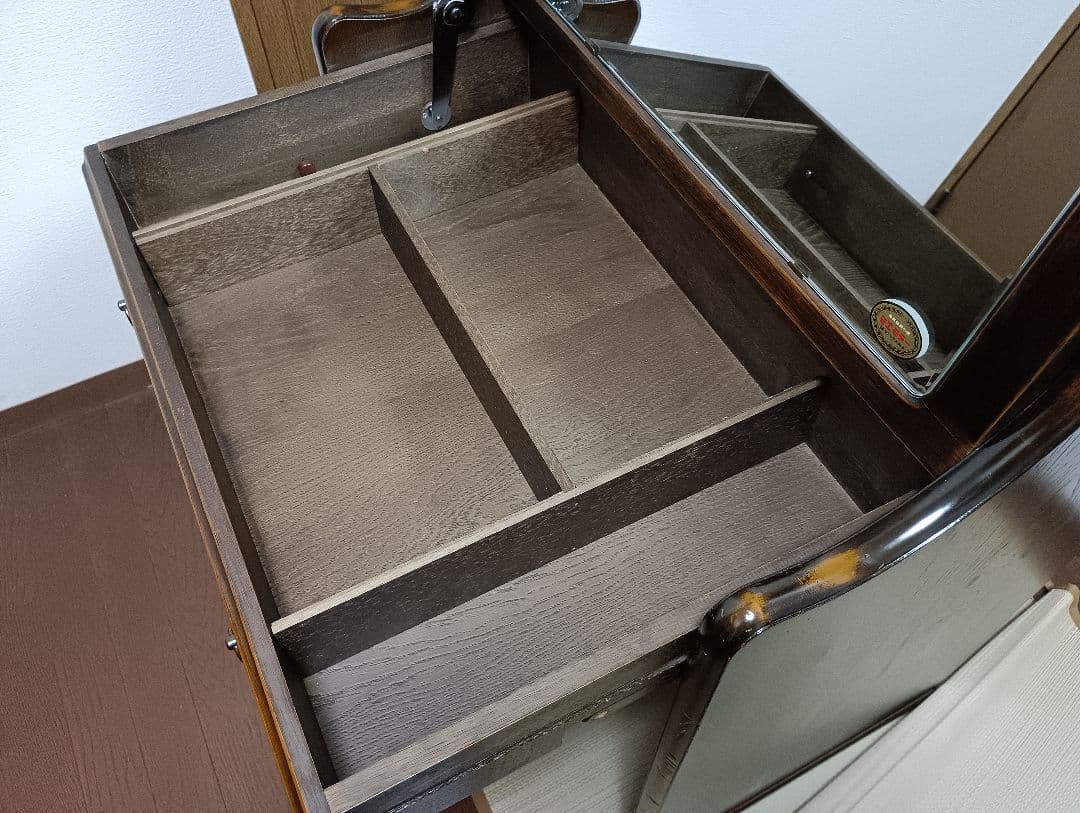 最終 ブライトン デスクミラードレッサーアクセサリー収納