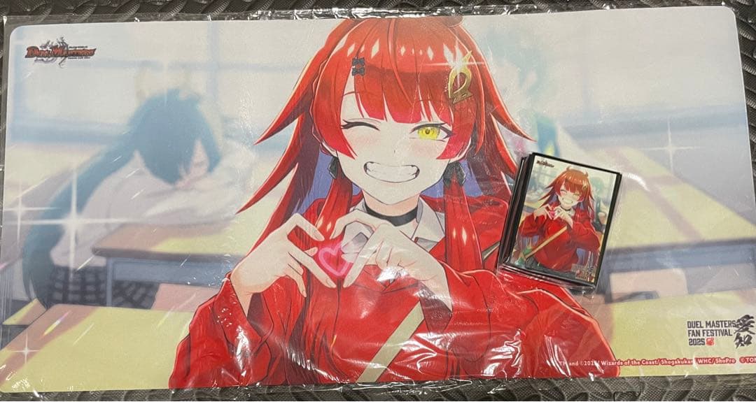 真久間メガ プレイマット スリーブ セット ファンフェス2025 真久間メガ スリーブ プレイマット - メルカリ