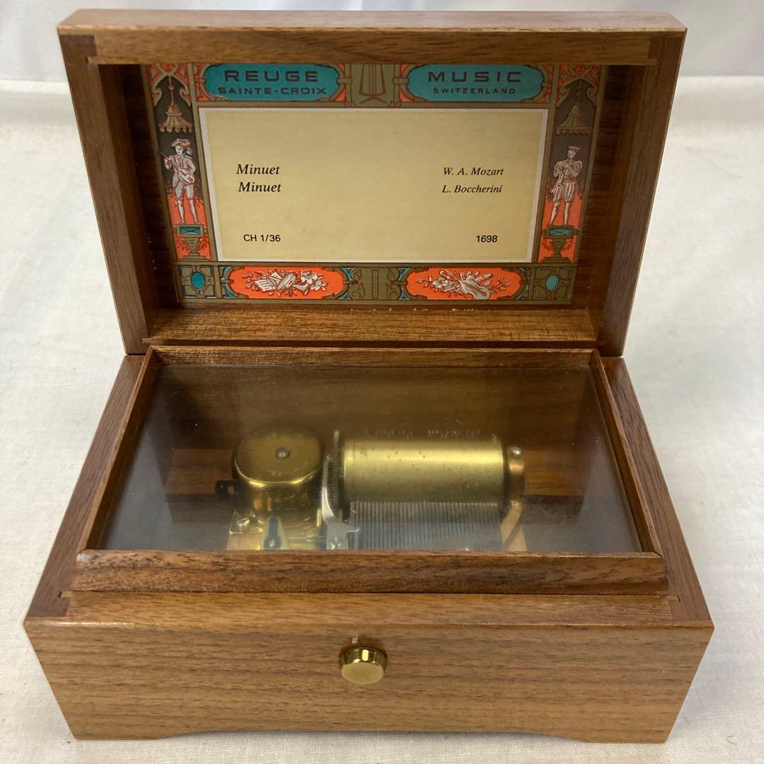 1205パ リュージュ 36弁 オルゴール Reuge メヌエット Minuet 1205パ リュージュ 36弁 オルゴール Reuge メヌエット Minuet - メルカリ