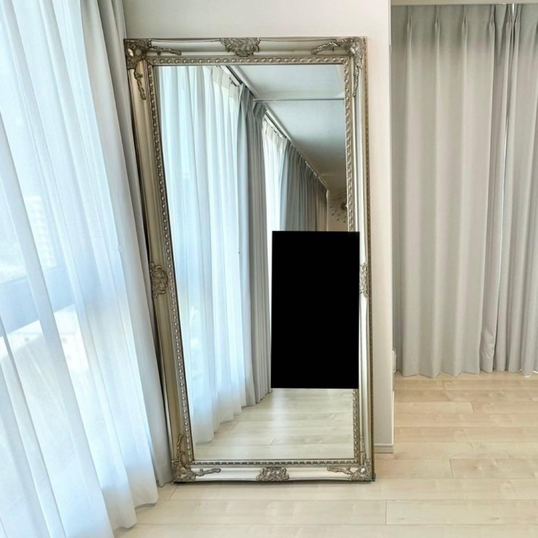 アンティーク調 全身ミラー 全身鏡 姿見 シャンパンゴールド Amazon.co.jp: ぼん家具 スタンドミラー アンティーク 全身鏡 姿見 幅