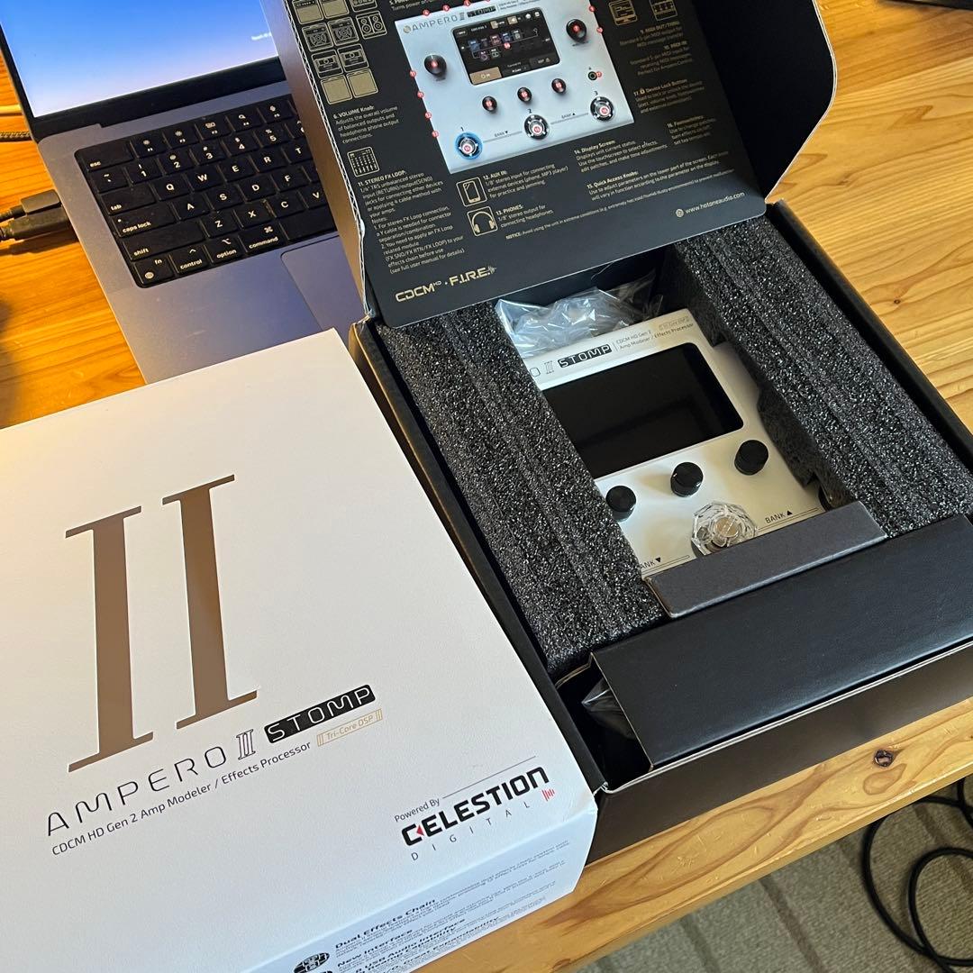 ギター hotone ampero2 stomp Ampero II Stomp – Hotone Audio