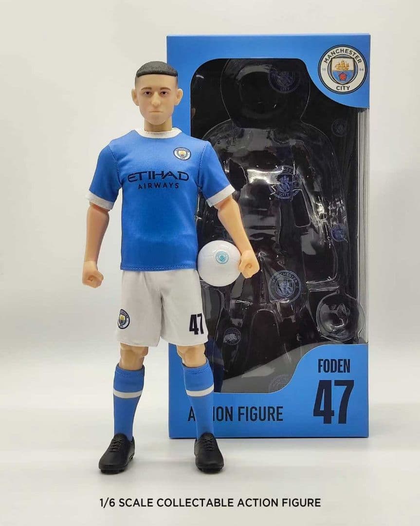 Manchester city FODEN 47 サッカー選手 フィギュア Amazon.com: MINIX COLLECTIBLE FIGURINES – Phil Foden, Official