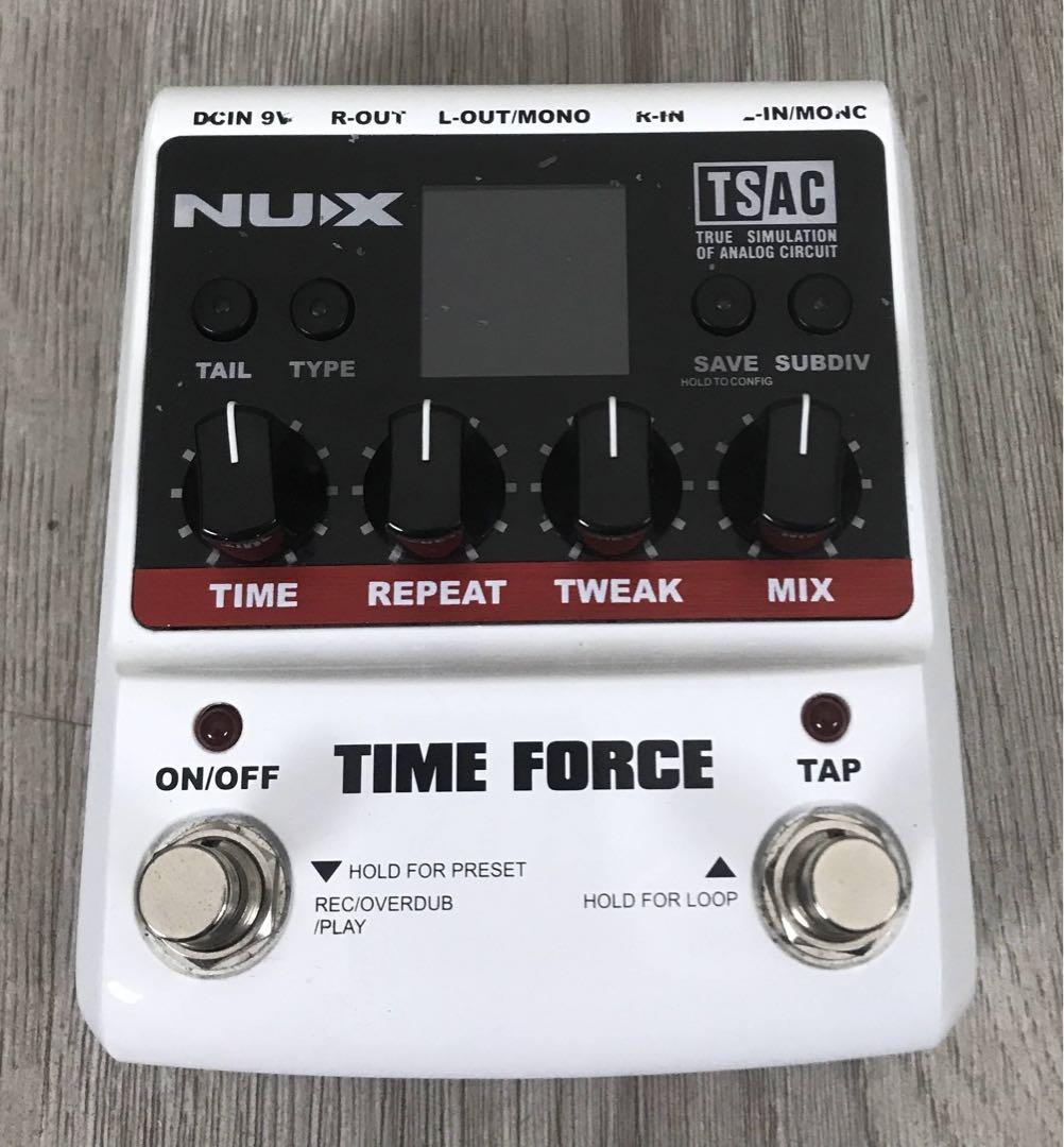 NUX TIME FORCE ディレイエフェクター NUX TIME FORCE ギターエフェクター（マルチデジタルディレイ?11