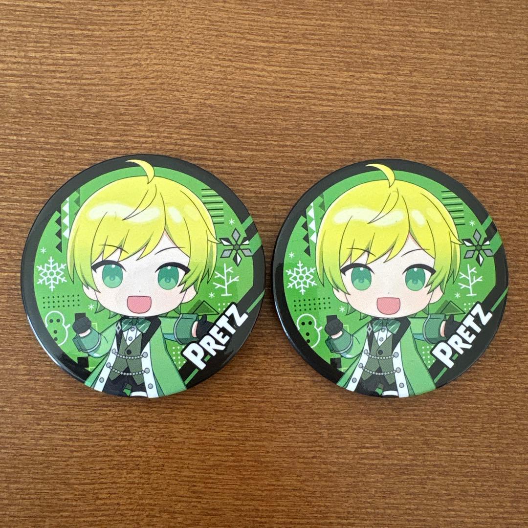 AMPTAK×COLORS ぷりっつ 缶バッジ 3点セット - メルカリ