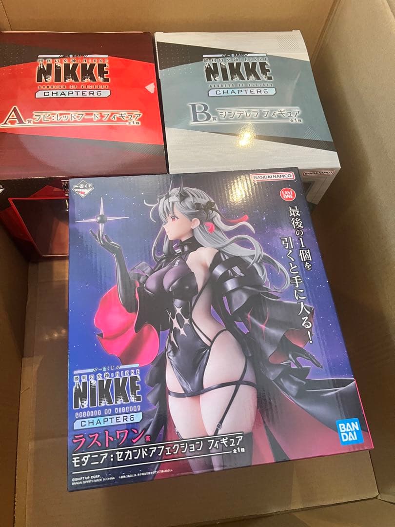 ニケ 一番くじ A B ラストワン フィギュア3体セット +おまけH賞4個付き 買取】ラストワン賞 アニス フィギュア ラストワンver. 一番くじ 勝利