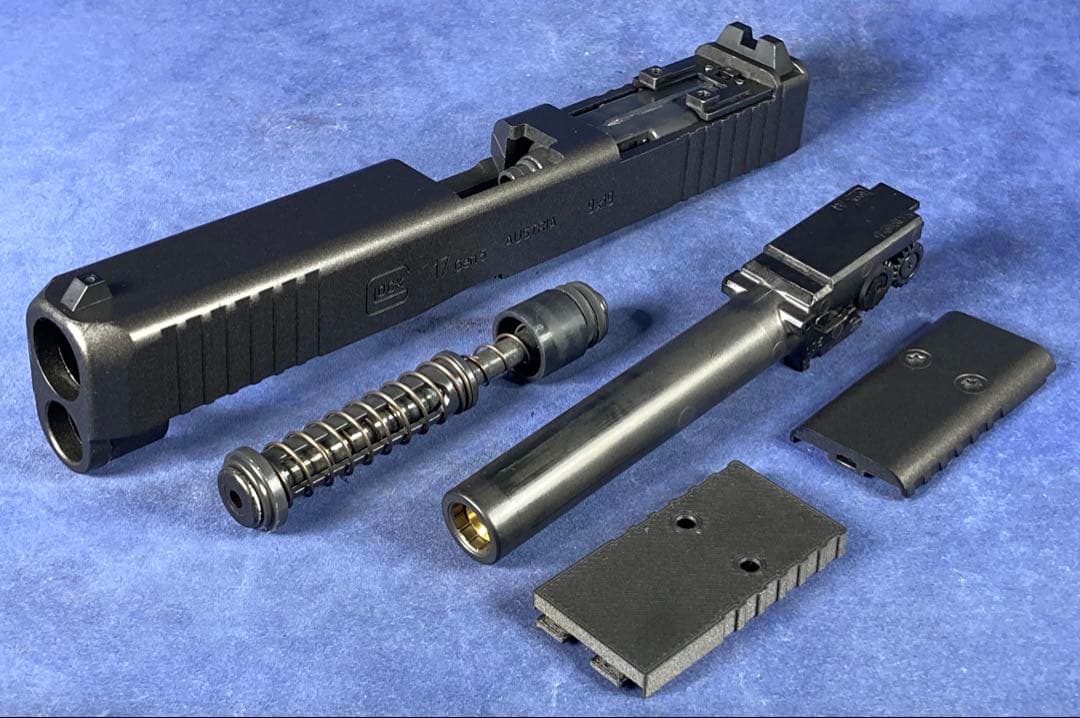 r*m様 東京マルイ　G17 Gen5 MOS スライド一式+強化ノズル+ピスト Detonator マルイ G17 Gen.5 MOS用 Boresight Glock17 Gen.5 MOS