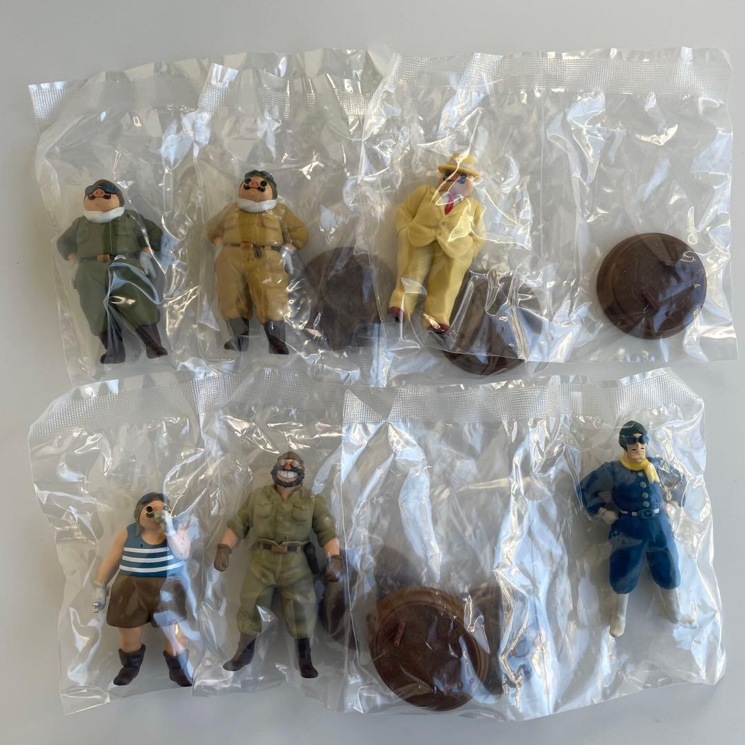 紅の豚 ポーズがいっぱいコレクション デラックス ポルコロッソ 全6種類 ジブリ ジブリグッズ 紅の豚 ポーズがいっぱいデラックス ポルコ・ロッソ 6種