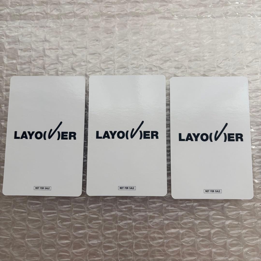 BTS V layover JPFC ラキドロ トレカ 3枚 テテ テヒョン ① - メルカリ