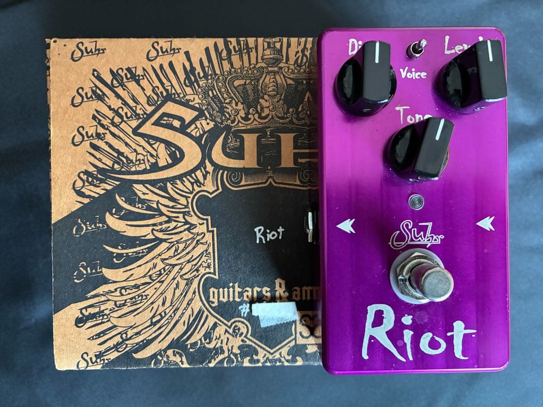 Suhr Riot ハイゲインディストーションペダル Suhr Riot Mini Black Edition ハイゲイン ディストーション ペダル