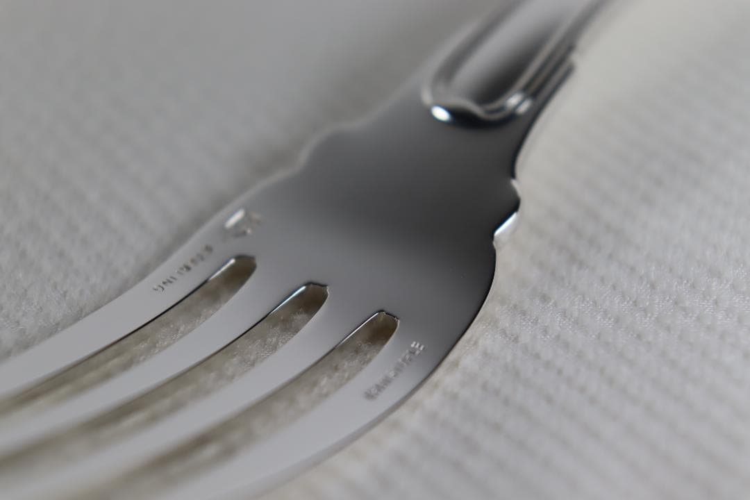 クリストフル□スターリング925製フィッシュフォーク□ジュベール