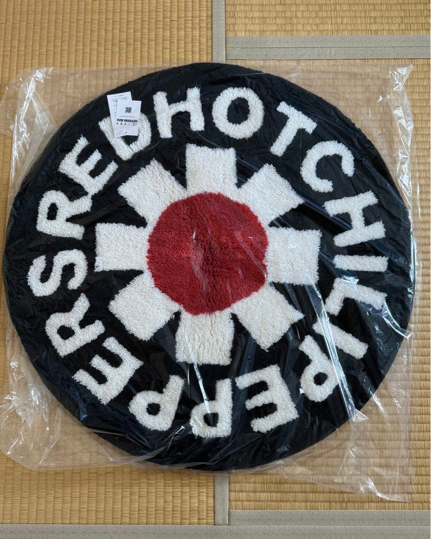レッド ホット チリ ペッパーズ　ラグマット　黒　貴重品　即完 RED HOT CHILI PEPPERS レッドホットチリペッパーズ - Octopus / T