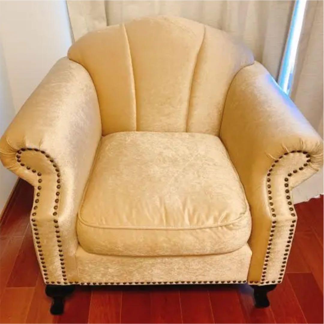 ヴィンテージ　ソファー 1人掛け ソファ「ダイニングソファ」ヴィンテージスタイル