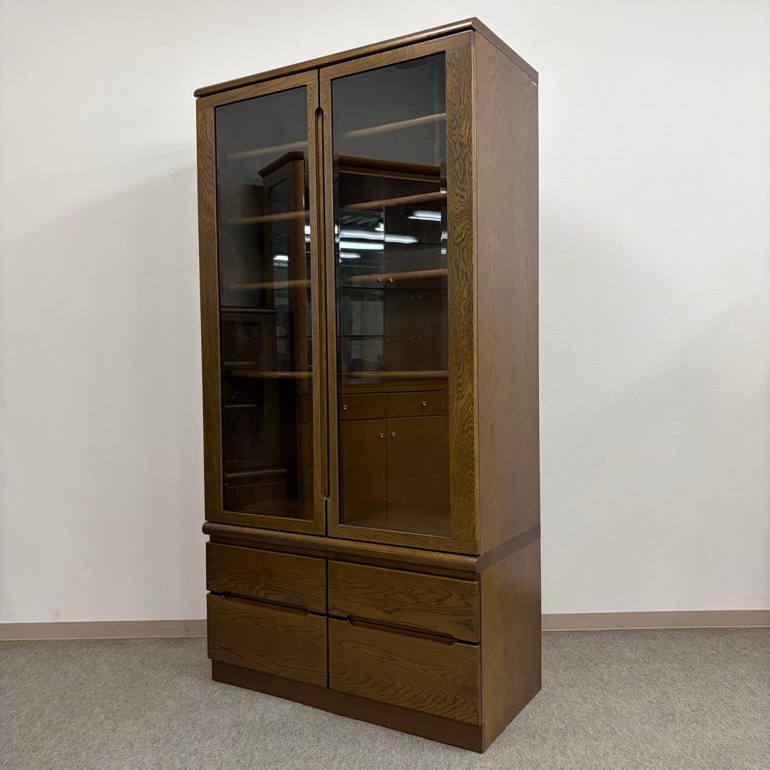 【karimoku】飾棚 HS2300MW カリモク家具 - 【karimoku】飾棚 HS2300MWの通販 by i.R.古家具屋