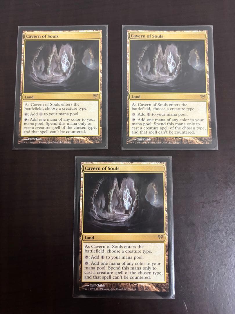 魂の洞窟　3枚　mtg ミントモール / MINT GAMES MTG(東日本橋) / 【LCI】【ENG】《魂の洞窟