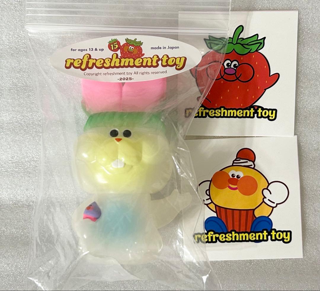 新品 リフレッシュメントトイ キャロピョン ソフビ フィギュア リフレッシュメント トイ/refreshment toy