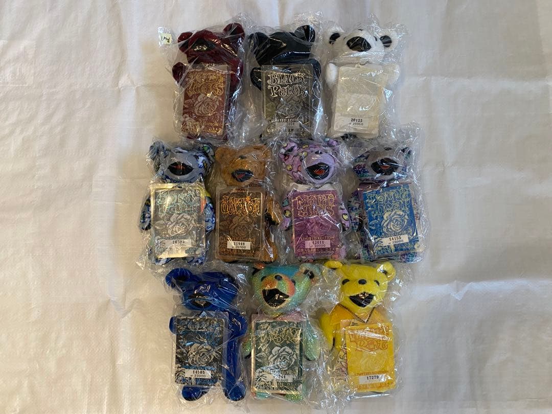 デッドベア　ビーンベア　10体セット　7インチ デッドベアー （ビーンベア） 7インチコレクションシリーズ