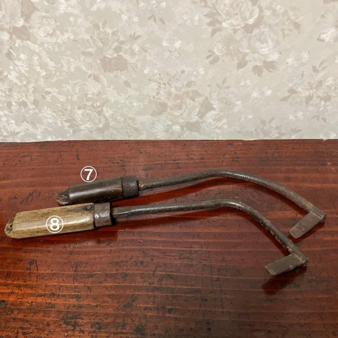 古い蔵戸の「落とし鍵」各種10点 - メルカリ