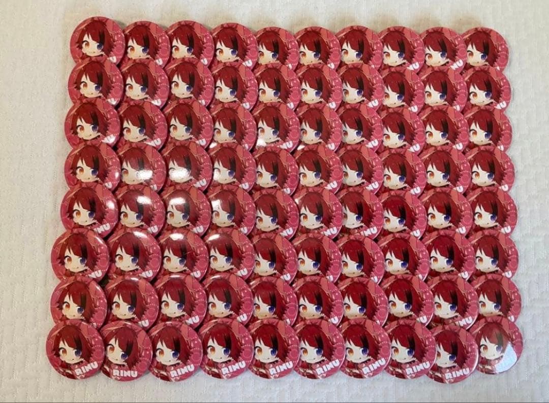 莉犬くん 缶バッジ A3 80個 痛バ - メルカリ