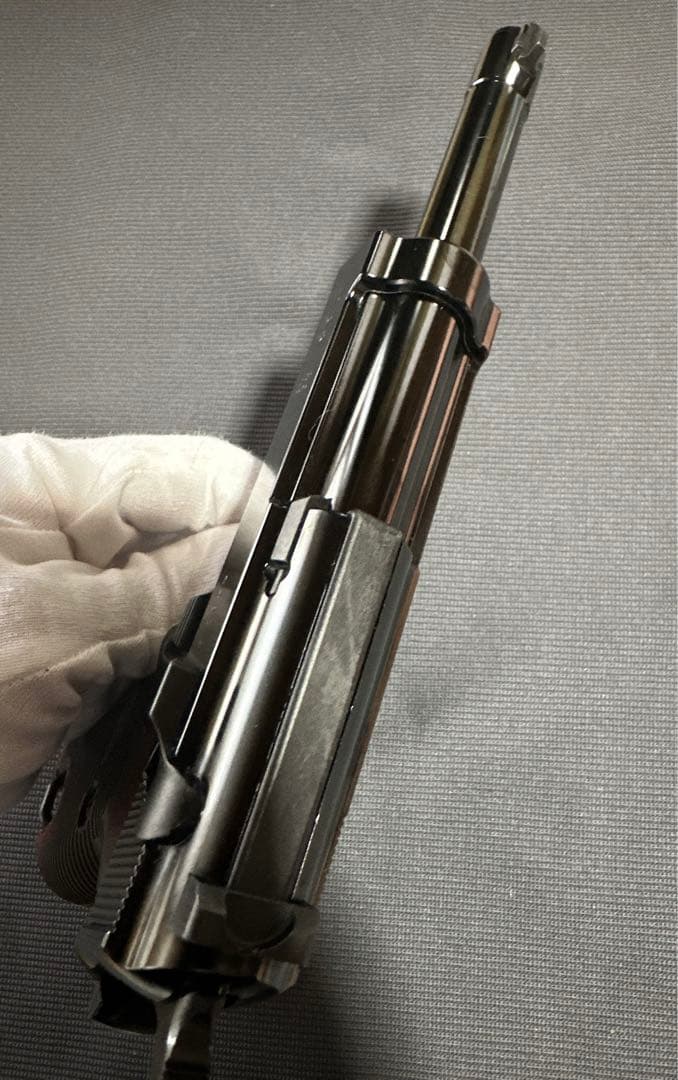 美品】マルゼン ワルサーP38 ac40 ブラックメタル PA木製グリップ