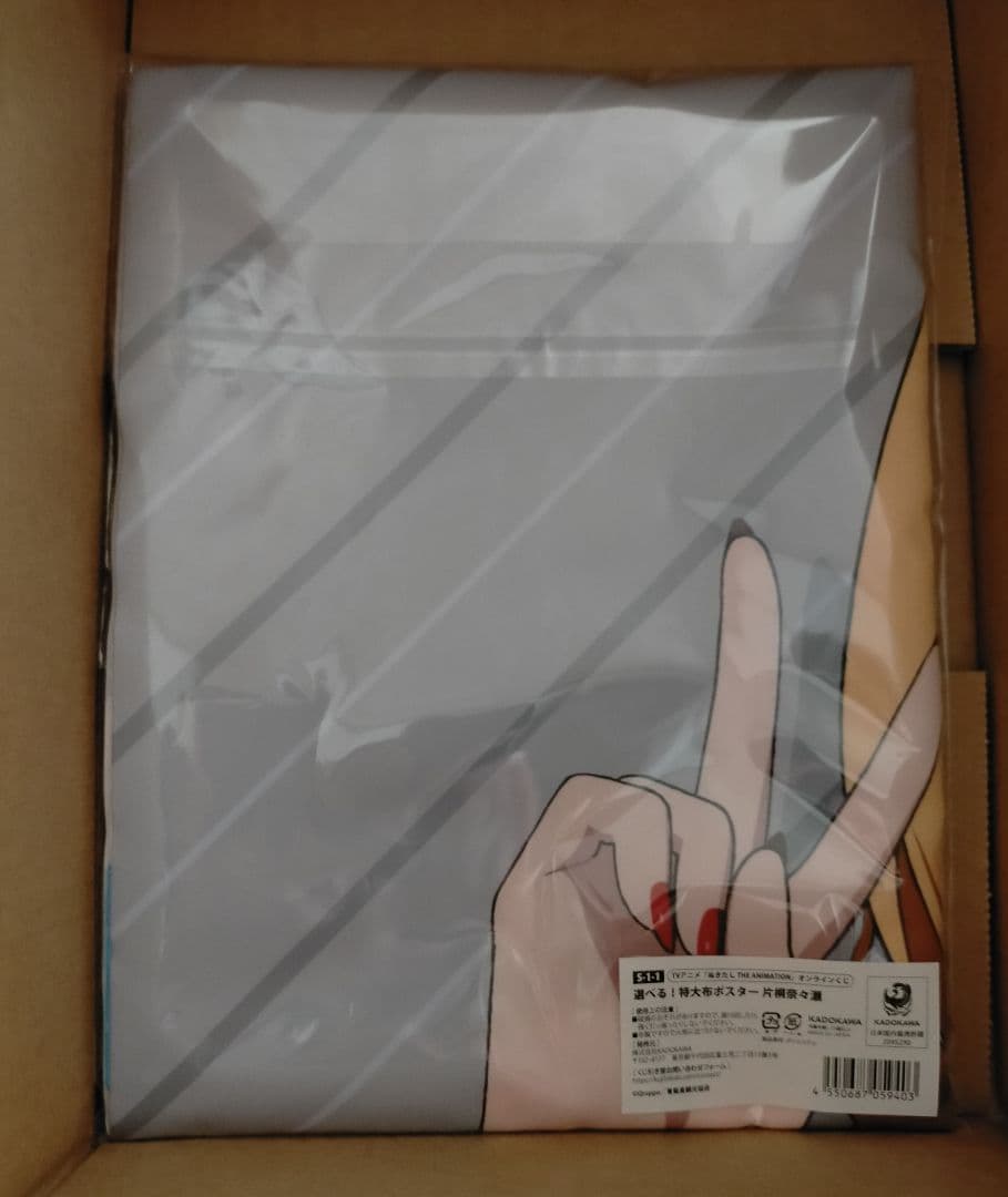 ぬきたし くじ引き堂 S賞 特大布ポスター 片桐奈々瀬 - メルカリ