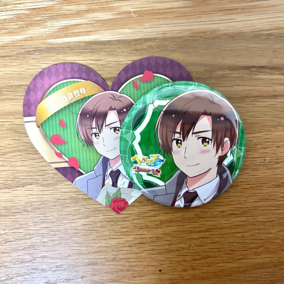 ヘタリア ロマーノ 缶バッジ・コースター - メルカリ