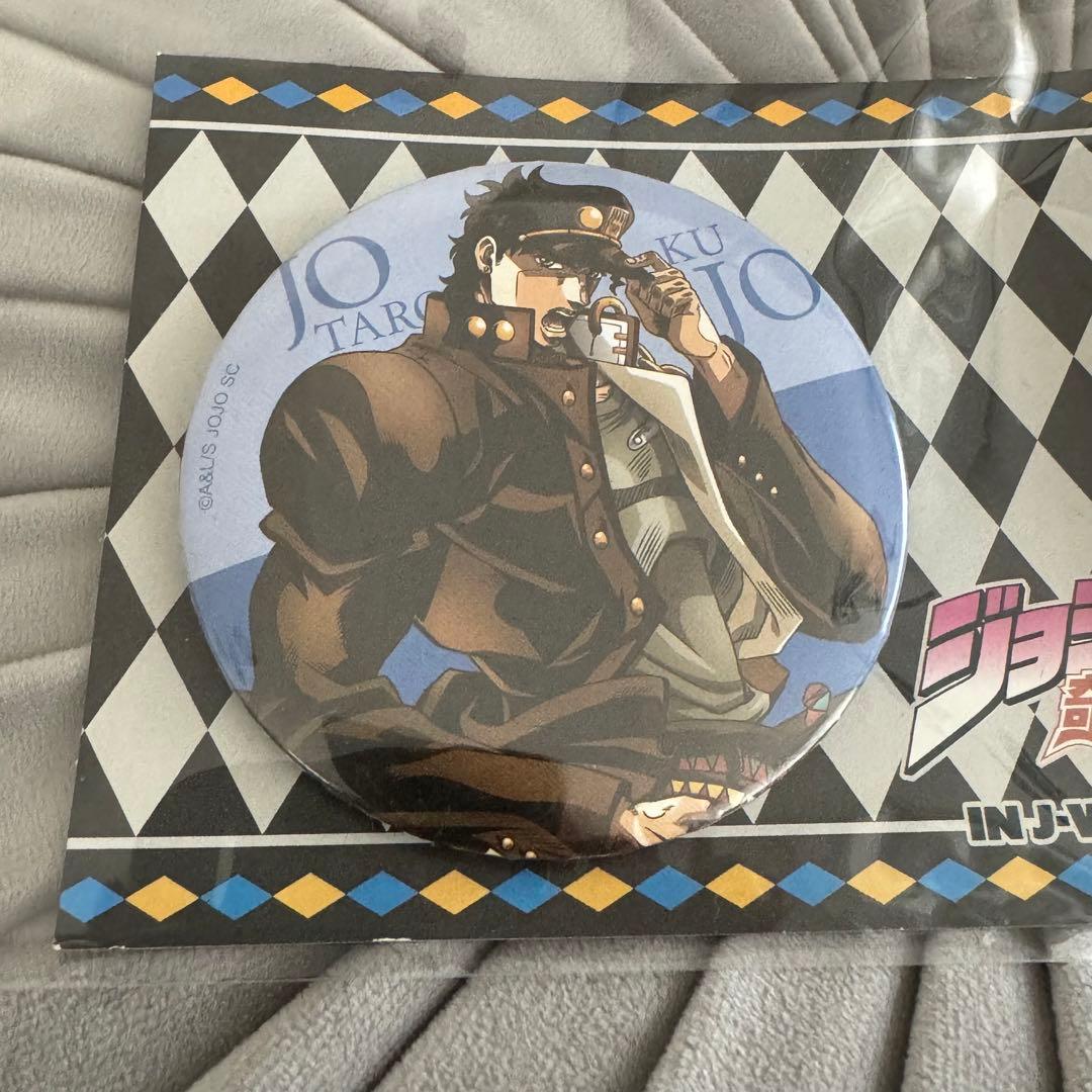 J WORLD ジョジョの奇妙な冒険 空条承太郎 ディオ DIO 缶バッジセット