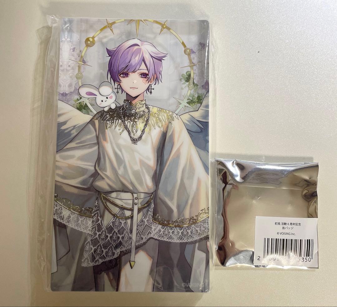 いれいす 初兎 活動6周年記念 アクリルブロック 缶バッジ - メルカリ