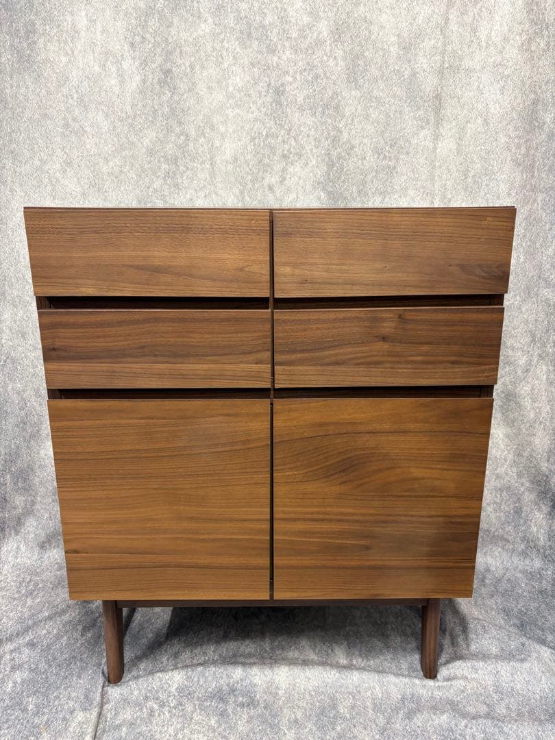 ISSEIKI 一生紀　サイドボード　リビングボード　棚　北欧家具 一生紀（ISSEIKI） サイドボード リビング収納 収納棚 扉 木製 完成品