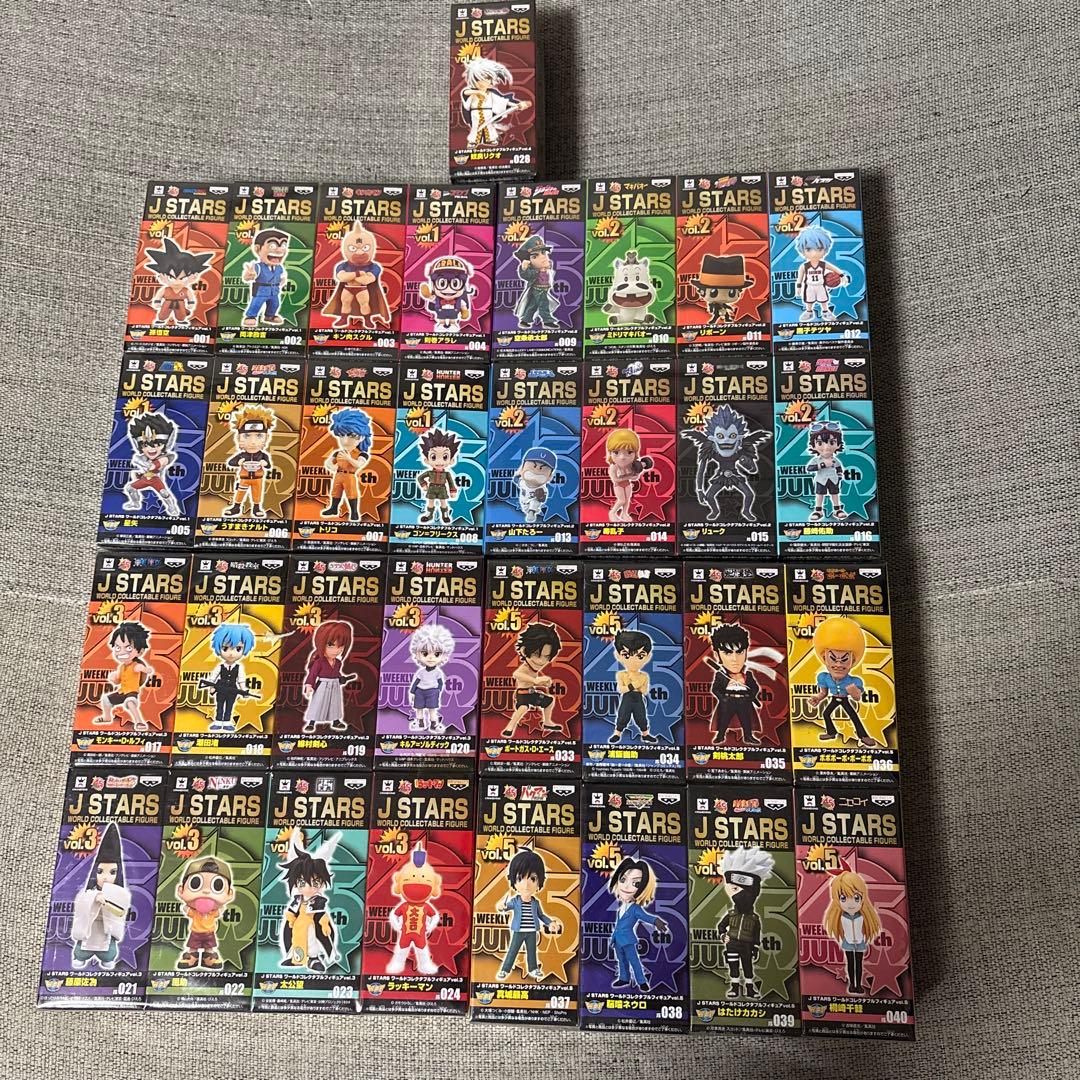 ジャンプ45周年ワールドコレクタダブルフィギュアセット 33体 バンプレスト(BANPRESTO)|ジャンプ 45周年 J STARS ワールド