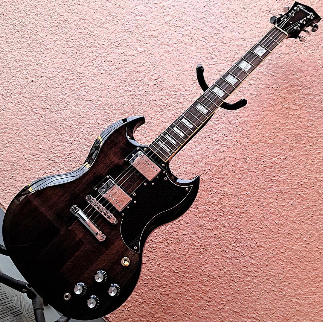 ■Bacchus MARQUIS STD A-BR バッカス マーキス Bacchus 【現物画像】MARQUIS-STD A-BR エレキギター グローバル