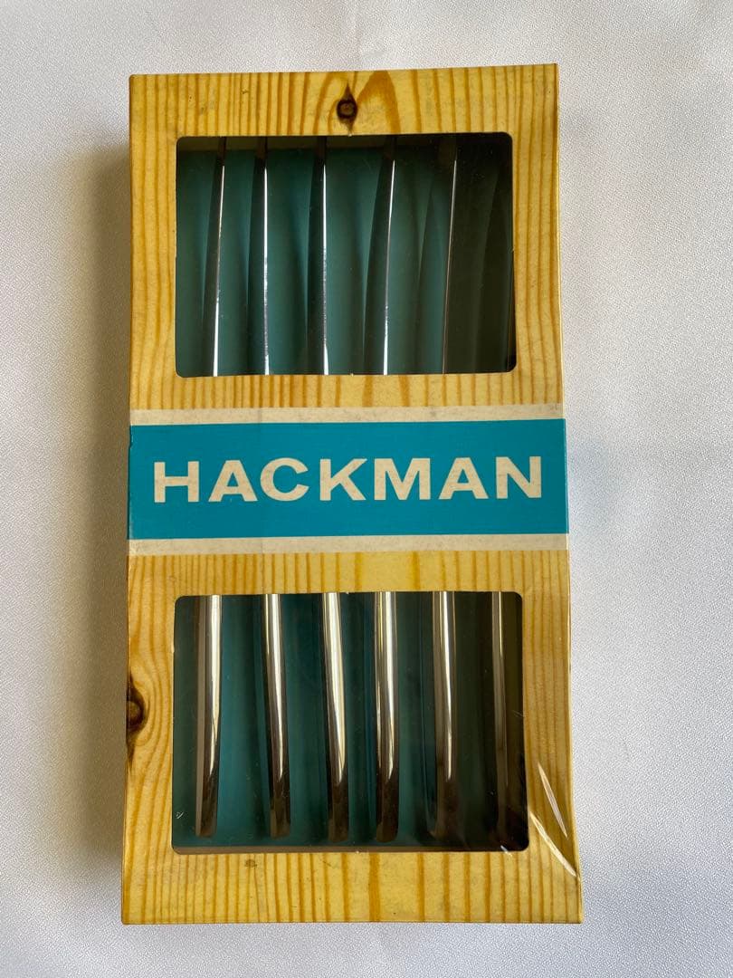 未使用　HACKMAN ハックマン テーブルナイフ　箱入6本　長さ20cm Hackman finland - Etsy 日本