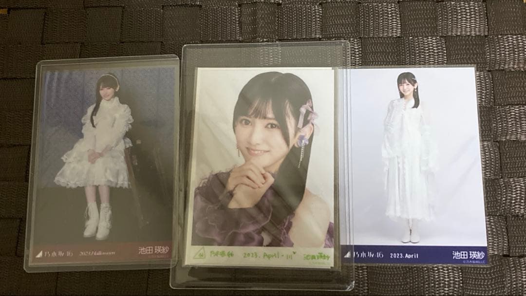 池田瑛紗 生写真三枚セット - メルカリ